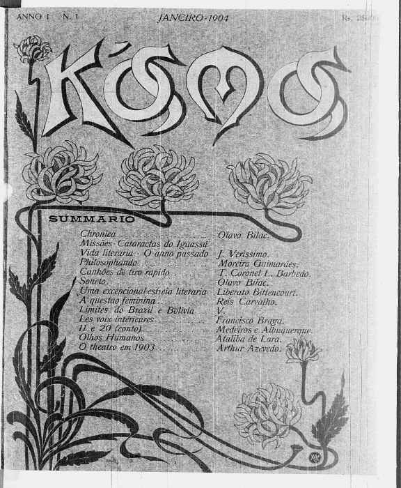 Capa original: Kosmos, 1904, edição 01