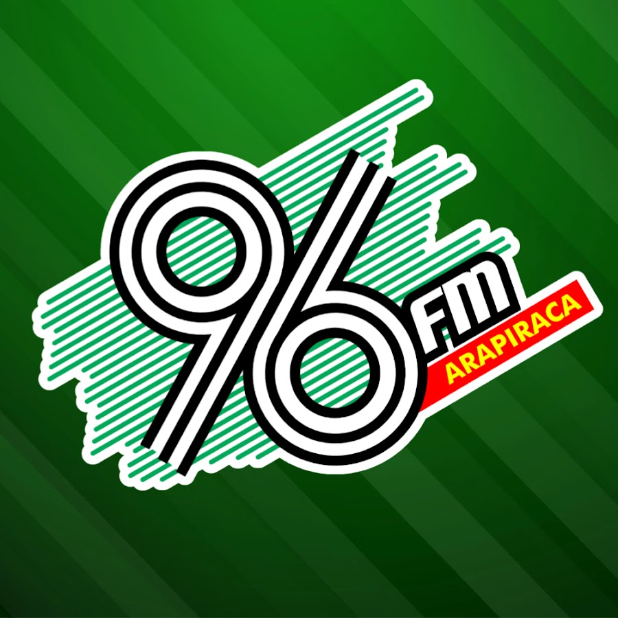 Logomarca oficial da Rádio 96 FM Arapiraca