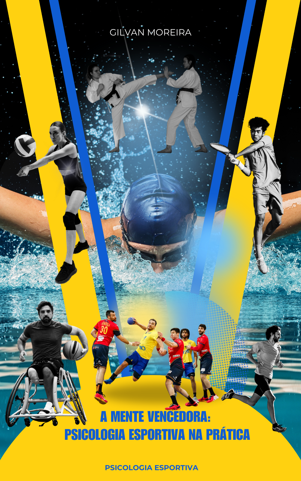 Capa do livro A Mente Vencedora: Psicologia Esportiva na Prática, de Gilvan Moreira