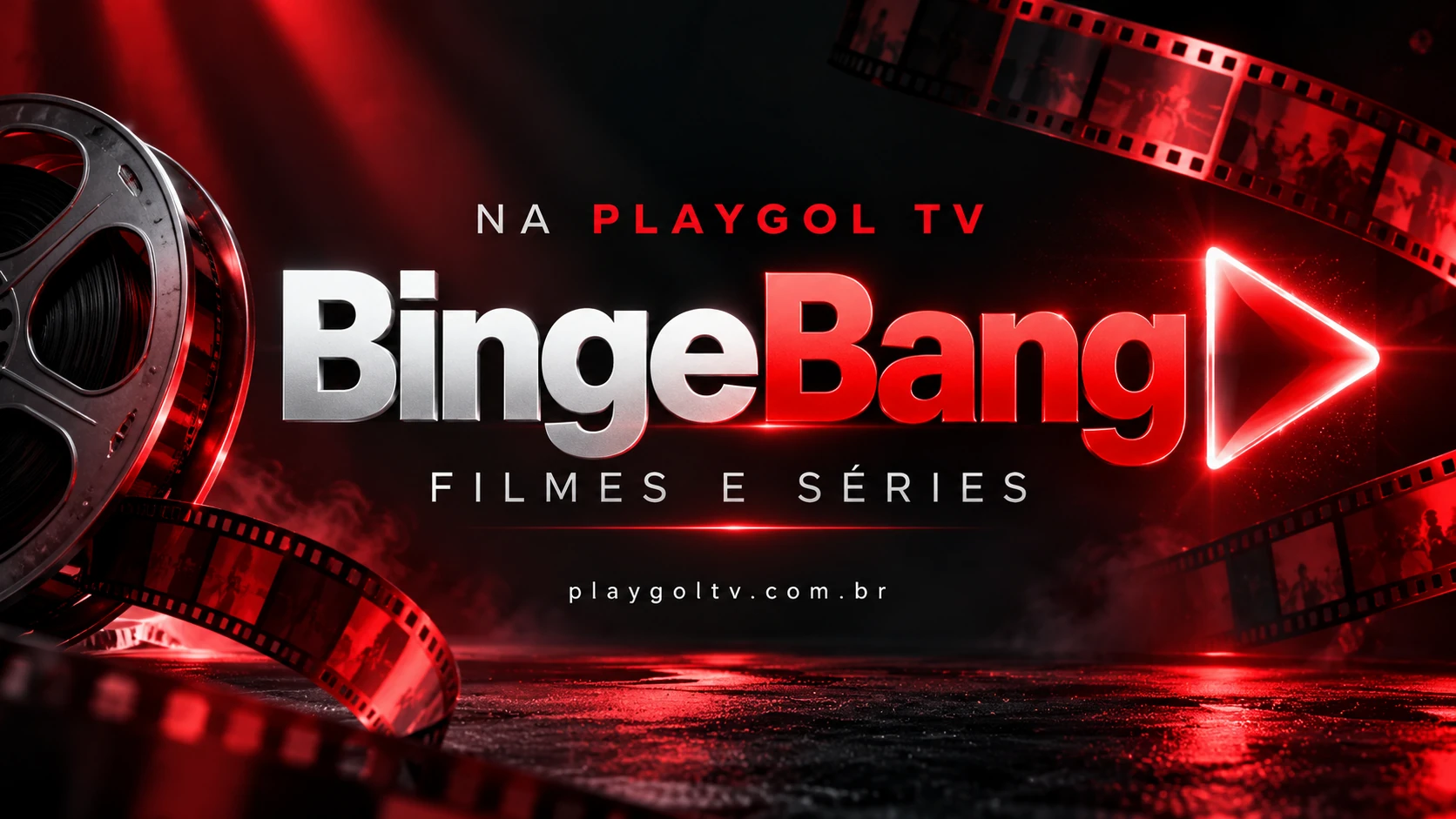 BingeBang na PlayGol TV. Filmes e séries. playgoltv.com.br