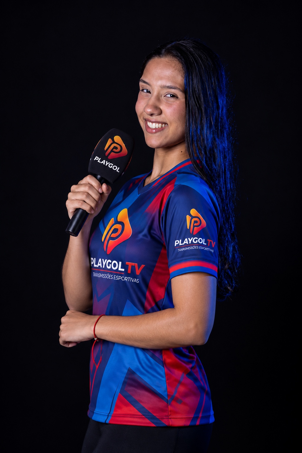 Sofia Ventura, repórter da PlayGol TV